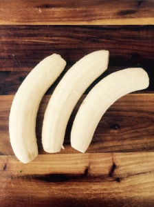 4 Banana Guacamole bananas peeled